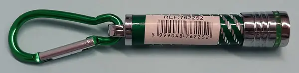 Foto aus der offiziellen Meldung: ZQ Laserpointer — Risiko: Sehschaden (A12/01082/21)