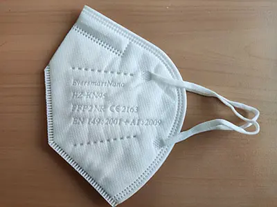 Photo from the official notice: Eversmart Nano Protective Mask FFP2 Partikelfiltrierende Halbmask particle filter mask — health risk