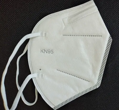 Foto uit de officiële melding: TRILOGEE TRILOGEE KN95 respiratory protective face-mask Deeltjesfiltermasker — risico: Gezondheidsrisico/overige