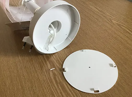 Foto dell’avviso ufficiale: Dalber Sobremesa Sweet Love Lampada da tavolo per bambini — rischio: Scossa elettrica