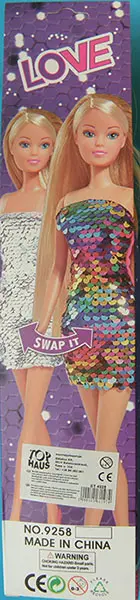 Foto do aviso oficial: Sweet Girl (on label: Top Haus) Love Boneca de plástico — risco: Químico