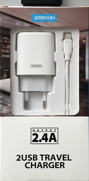 Photo de l’avis officiel: JOYROOM 2 USB TRAVEL CHARGER Chargeur USB — risque: Choc électrique
