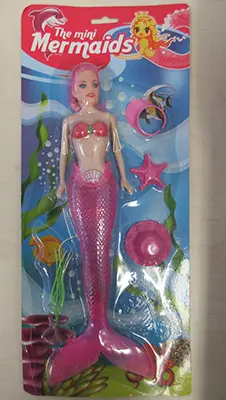 Foto do aviso oficial: Gazelo Toys The mini Mermaids Boneca de plástico — risco: Químico