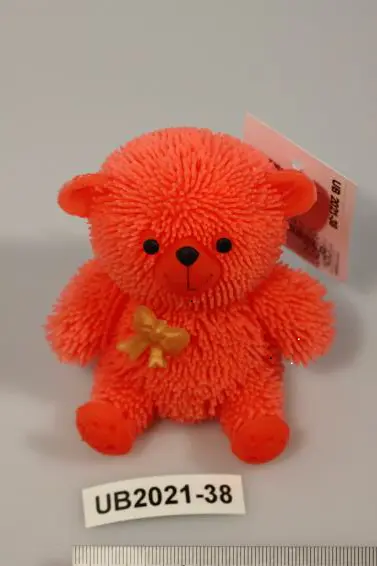 Photo de l’avis officiel: Knautschbär mit LED Jouet doux — risque: Étouffement