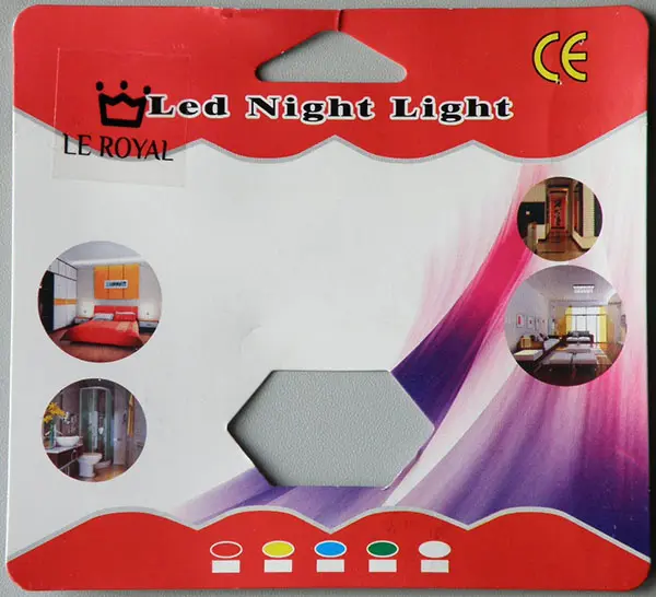 Photo de l’avis officiel: LE ROYAL Led Night Light Lumière de nuit — risque: Brûlures & Choc électrique