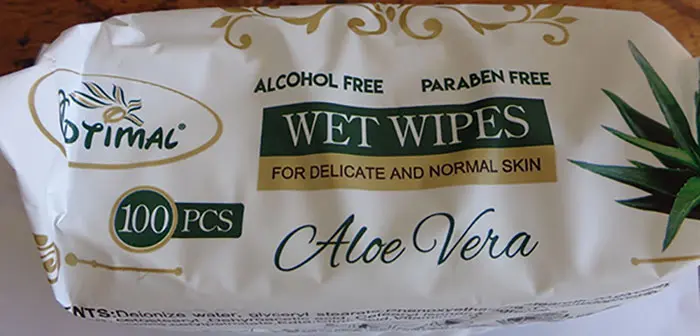 Foto do aviso oficial: Optimal Wet Wipes Aloe Vera TOALHETES HÚMIDOS — risco: Químico & Risco para a saúde / outro