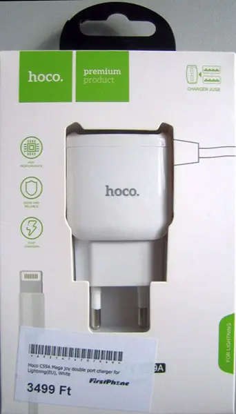 Photo de l’avis officiel: hoco. CHARGER 2USB Chargeur USB — risque: Choc électrique