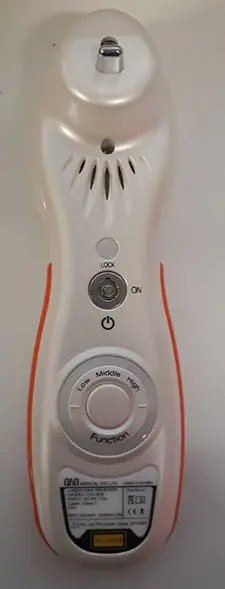 Foto do aviso oficial: Benus Personal Laser Hair Remover System Depilador a laser — risco: Lesões oculares