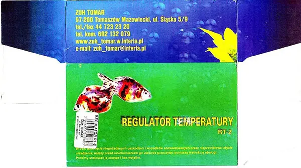 Foto do aviso oficial: ZUH TOMAR Regulator temperatury RT-2 Termostato — risco: Choque elétrico & Incêndio