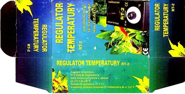 Foto do aviso oficial: ZUH TOMAR Regulator temperatury RT-2 Termostato — risco: Choque elétrico & Incêndio