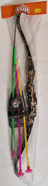 Foto do aviso oficial: Fun Fashion Arco de brinquedo e conjunto de flechas — risco: Engasgamento