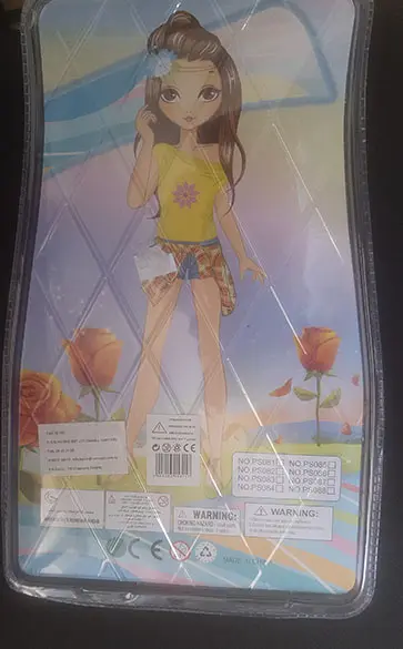 Foto do aviso oficial: Heartable girl Boneca de plástico — risco: Químico