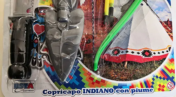 Photo de l’avis officiel: RS toys / RSTA / INDIANI APACHE Jeu de jouets — risque: Étouffement
