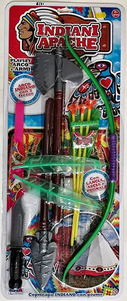 Photo de l’avis officiel: RS toys / RSTA / INDIANI APACHE Jeu de jouets — risque: Étouffement
