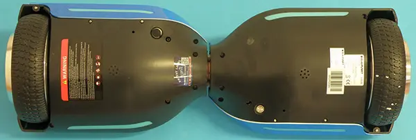 Photo de l’avis officiel: Blaupunkt ELECTRIC HOVERBOARD / Elektromos deszka Scooter auto-équilibrage (hoverboard) — risque: Blessures