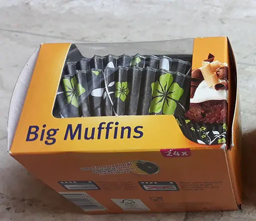 Photo de l’avis officiel: Toppits Big Muffins Papiers de cupcake — risque: Risque sanitaire/autre