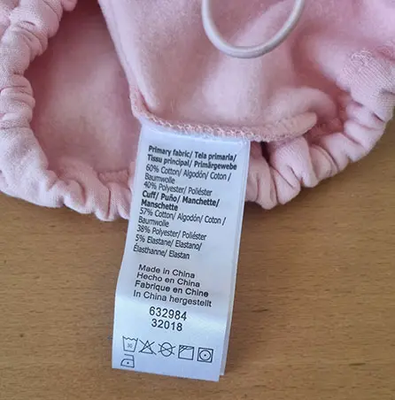 Foto aus der offiziellen Meldung: Fox Kinderbluse — Risiko: Verletzungen