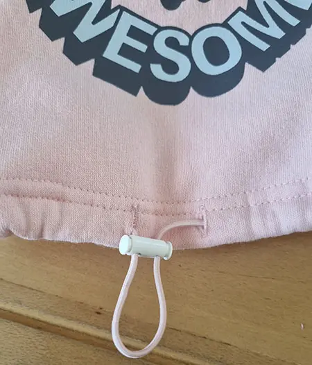 Foto aus der offiziellen Meldung: Fox Kinderbluse — Risiko: Verletzungen