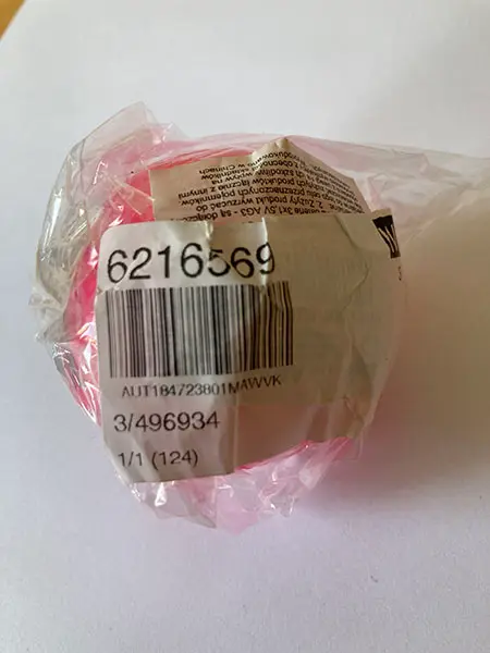 Photo from the official notice: Adar Ball with light Mermaid bouncing ball — environment risk