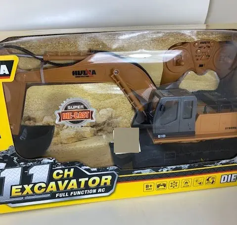 Foto aus der offiziellen Meldung: Thunder 11 Ch Excavator Funkbagger — Risiko: Umwelt