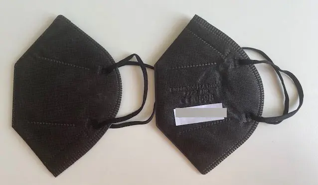 Foto uit de officiële melding: Dust Mask Partikelfiltrierende Halbmaske FFP2 Het masker van het deeltjefilter — risico: Gezondheidsrisico/overige