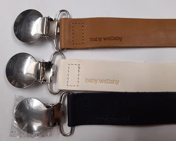 Photo de l’avis officiel: Baby Wallaby Pacifier clip Support de sucette — risque: Étouffement