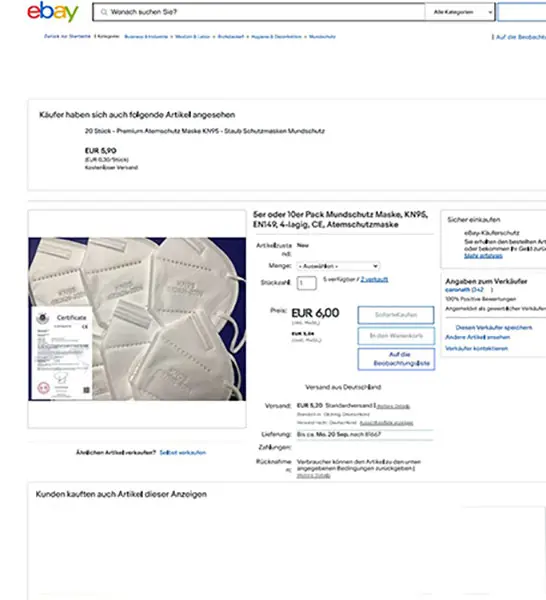 Foto do aviso oficial: Dr+9020 KN 95 Mask Dr+9020 KN95 Máscara de filtro de partículas — risco: Risco para a saúde / outro