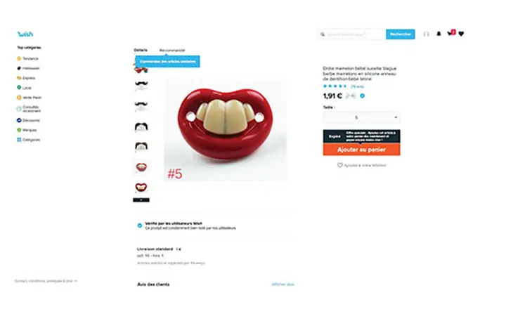 Foto dell’avviso ufficiale: Drôle mamelon bébé sucette blague barbe mamelons en silicone anneau de dentition bébé tétine Succhietto per ba — rischio: Rischio chimico