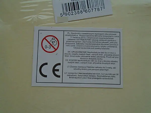 Foto do aviso oficial: Quebra-cabeças de madeira — risco: Engasgamento (A12/01646/21)