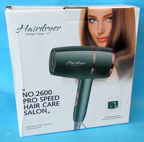 Photo de l’avis officiel: Hairdryer - Intelligent design Sèche-cheveux — risque: Choc électrique