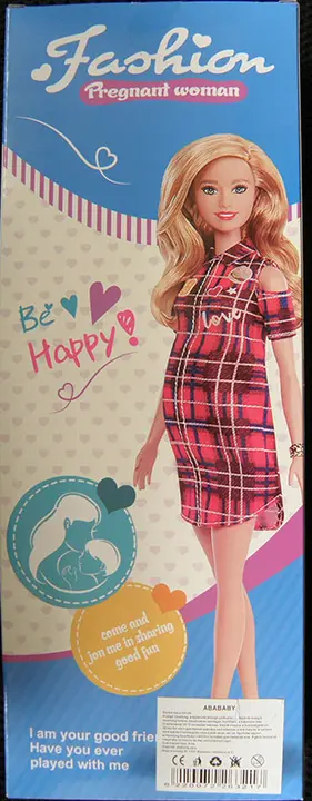 Foto do aviso oficial: Abababy Fashion Pregnant Woman / Barbie baba Boneca de plástico — risco: Químico