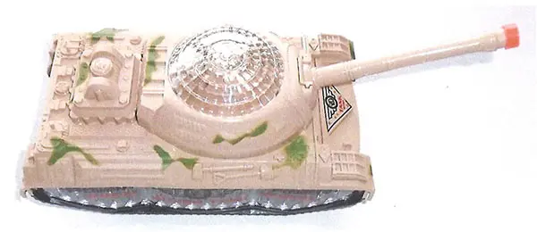 Foto do aviso oficial: „Battle Tank“ SPECIAL MISSION Brinquedo com pilhas — risco: Ambiente