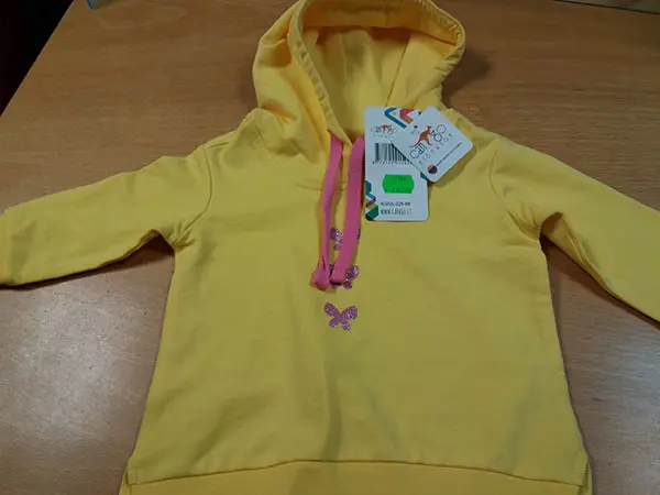 Photo de l’avis officiel: CAN GO CAN GO FAIRY 225 Pull pour enfants — risque: Etranglement