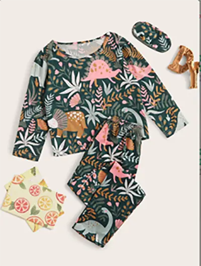 Photo from the official notice: Shein Children's Sleepwear — burns risk