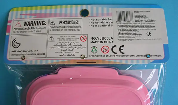 Foto do aviso oficial: Yajab Yajiabao Sweet pastries Conjunto de brinquedos — risco: Químico