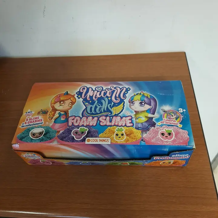 Photo de l’avis officiel: Cool Things Slime Unicorn Dools Slime de jouet — risque: Risque chimique
