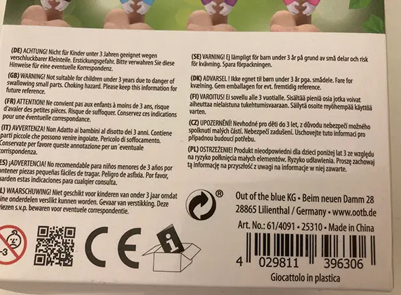 Foto uit de officiële melding: Out of the Blue INTERAKTIV EKORRE MED RÖRELSE OCH LJUD Elektrische eekhoorn voor speelgoed — risico: Milieu