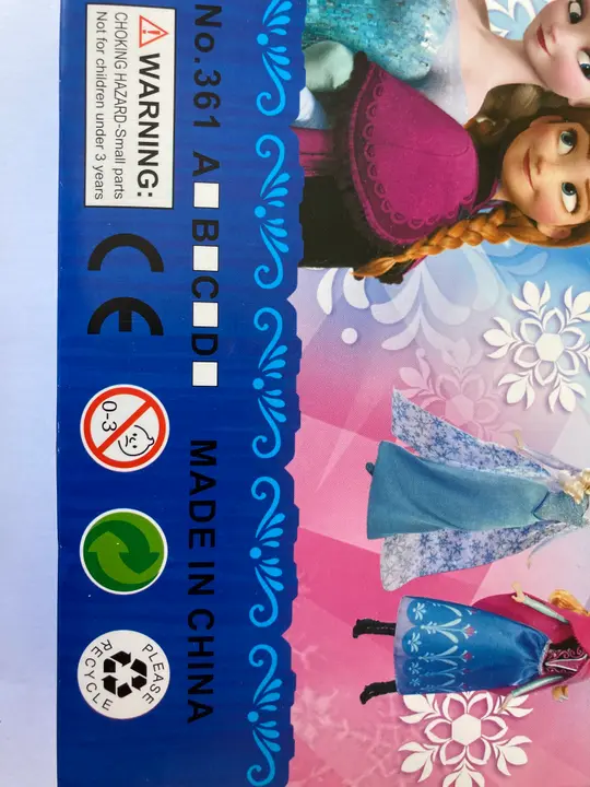 Photo de l’avis officiel: Diversity Fashion Doll with sound Poupée en plastique — risque: Risque chimique & Environnement