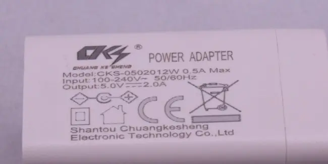 Photo from the official notice: RL Icecube Air cooler — electric shock risk