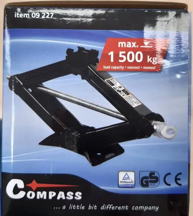 Photo de l’avis officiel: Compass SCISSOR JACK Ciseaux à ciseaux — risque: Blessures
