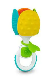 Foto do aviso oficial: Giocattoli Clementoni Blooming Flower Brinquedo de dentição — risco: Engasgamento