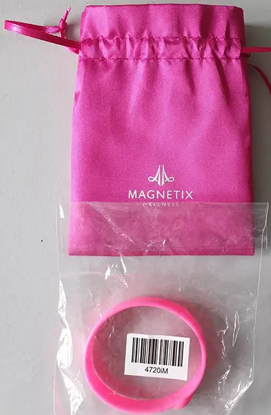 Photo from the official notice: Magnetix Sillicone bracelet Xl; Kids bracelet; sportboost bracelet — environment & health risk