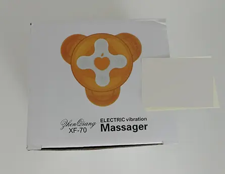 Foto uit de officiële melding: Fhen Liang Electric vibration massager / Massageapparat för kroppen Lichaamsmassage — risico: Chemische risico's & Milieu