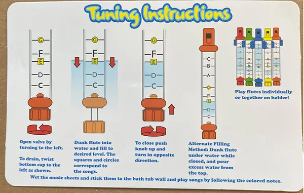 Photo from the official notice: Bath toy — choking & damage to hearing risk