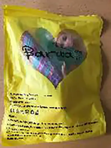 Photo from the official notice: Barwa New Fashion Handmade Mermaid Doll plastic doll — chemical risk