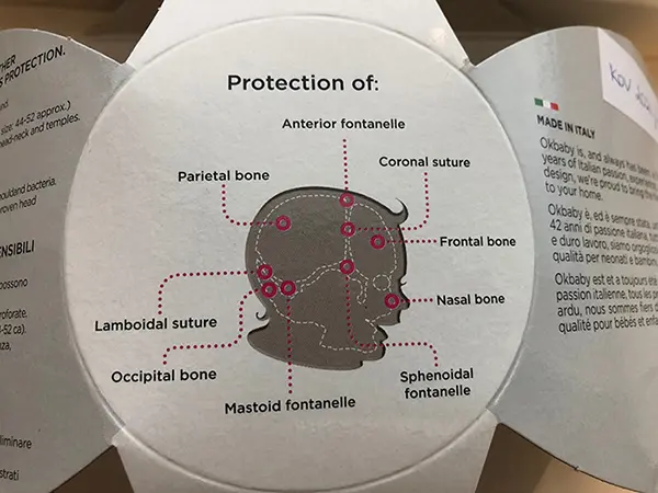 Foto do aviso oficial: OKBABY No Shock the protection helmet Proteção da cabeça das crianças — risco: Ferimentos