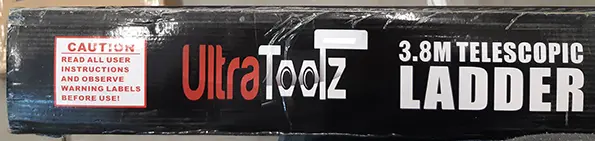 Photo de l’avis officiel: Ultra Toolz Ladder 3.8 M Échelle — risque: Blessures