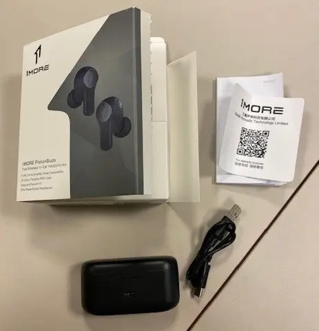 Photo from the official notice: 1 More PistonBuds wireless headphone — environment risk