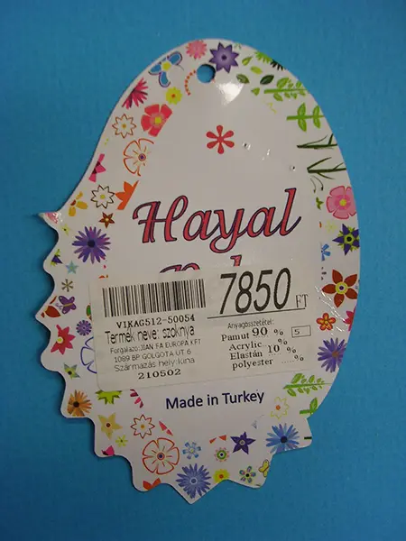 Photo de l’avis officiel: Hayal bebe Robe d’enfant — risque: Étouffement