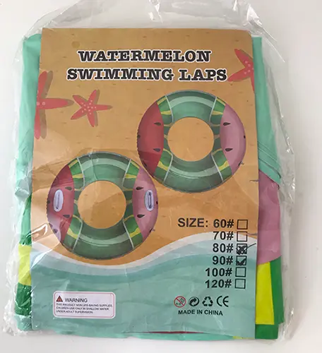 Foto do aviso oficial: Summer Inflatable Swimming Rings Pool Float Tube Round Shaped Swim Rings Adult Anel de natação — risco: Químico